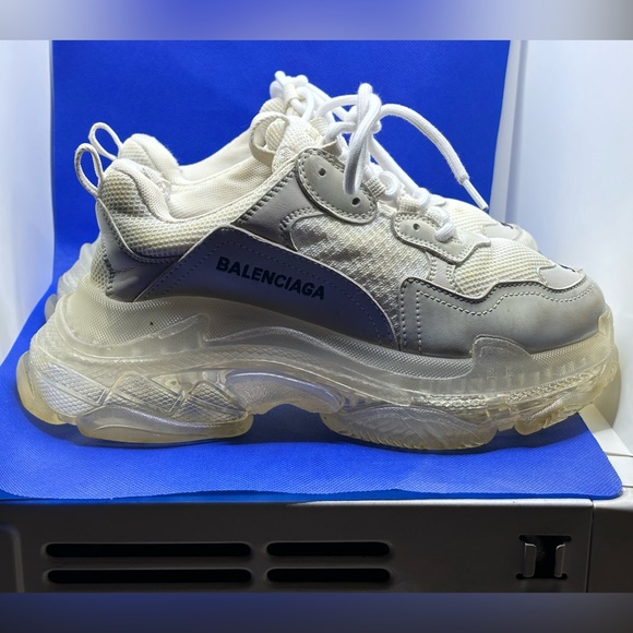 Balenciaga Triple S Fashion Sneakers Women’s 39 Men’s 6 Sock Runners - Picture 1 of 10